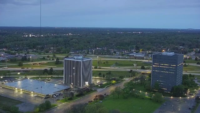 Temperatures dip Tuesday with Southeast Michigan highs in the low 70s