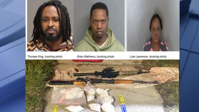Warren police bust leads to arrests for crack, fentanyl, meth and assault rifles
