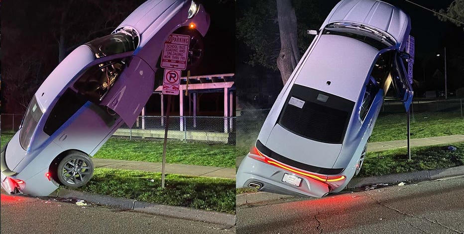 Drunk driver goes vertical in Ann Arbor, police say