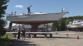 Harrison Township marina begins repairs in wake of severe weather