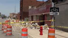 Detroit's historic Temple Bar closed after partial collapse