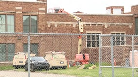 Worker dies after fall through Detroit elementary school shaft