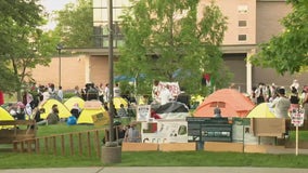 Pro-Palestinian protestors say police are planning to dismantle Wayne State encampment