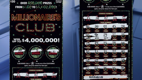Oakland County man wins $4 million in scratch-off, ignores it for months