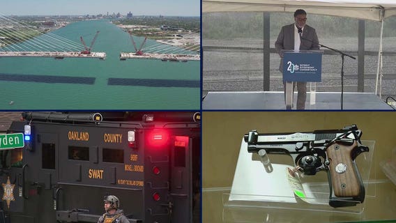 Gordie Howe Bridge nearly done • Riverfront Conservancy CFO on leave • Police raid in Detroit