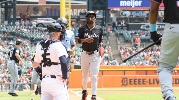 Trevor Rogers and the Marlins bullpen shut out the Tigers for the second straight day in a 2-0 win