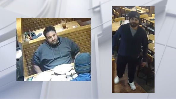 Shelby Township police searching for 2 men who dined and dashed
