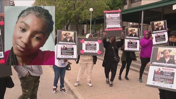 Missing Na'Ziyah Harris: Loved ones protest outside court house for answers