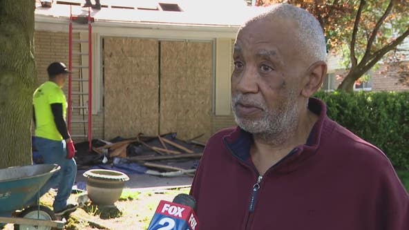 'We feel blessed': Elderly Air Force vet receives free new roof for home