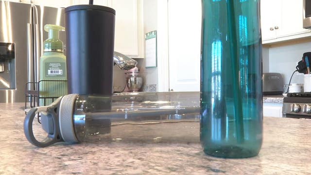 Re-usable water bottles could be bacteria breeding grounds if not cleaned regularly