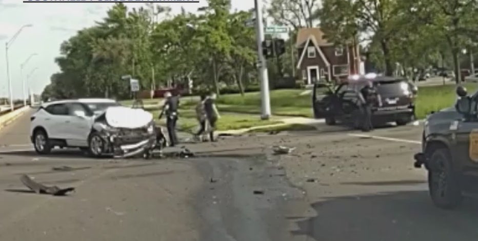 Suspects in human trafficking probe lead Southfield police on high-speed chase before violent crash