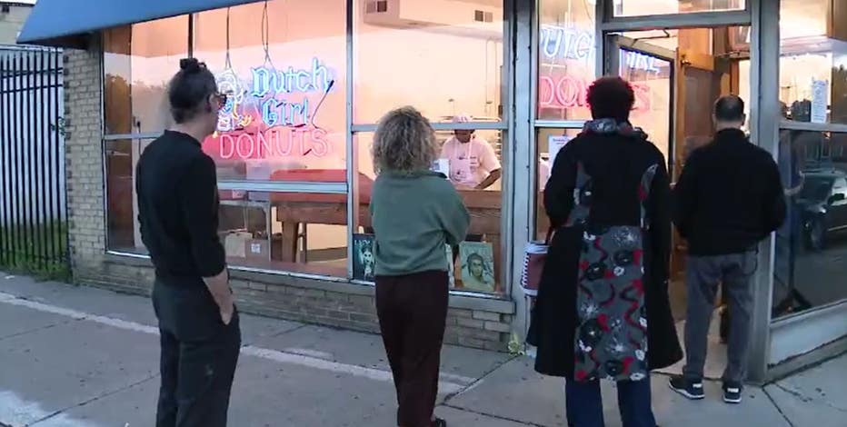 Dutch Girl Donuts reopens as crowds line up outside iconic Detroit bakery