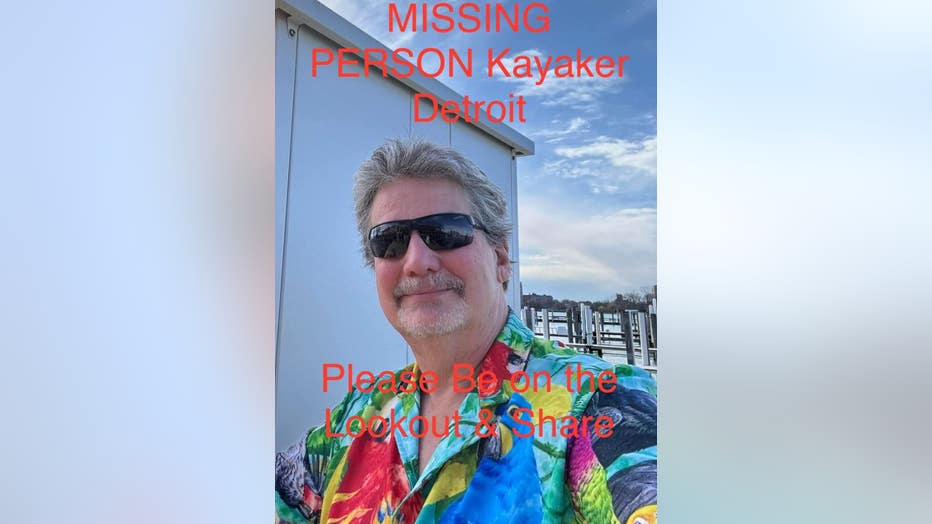 A public Facebook post about missing kayaker James Kuntz.