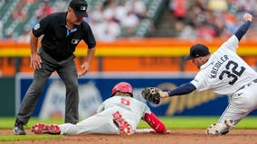 Marsh has four hits and four RBIs as Phillies beat Tigers 6-2