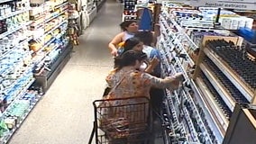 Video shows four women stash $7K in vitamins in dresses at Plum Market