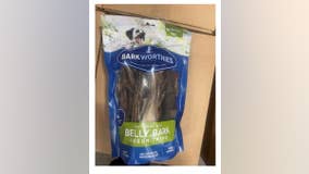 Dog treats recalled due to possible metal contamination