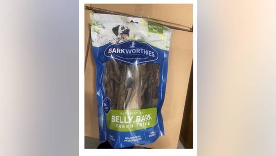 Dog treats recalled due to possible metal contamination