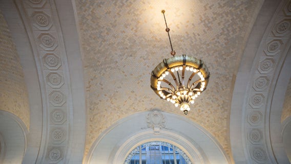 Michigan Central before and after photos