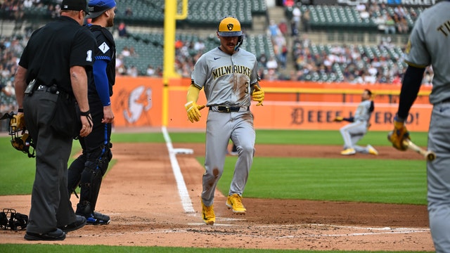 Tobias Myers shuts down Tigers’ bats while Brewers break out of offensive slump in 10-0 win