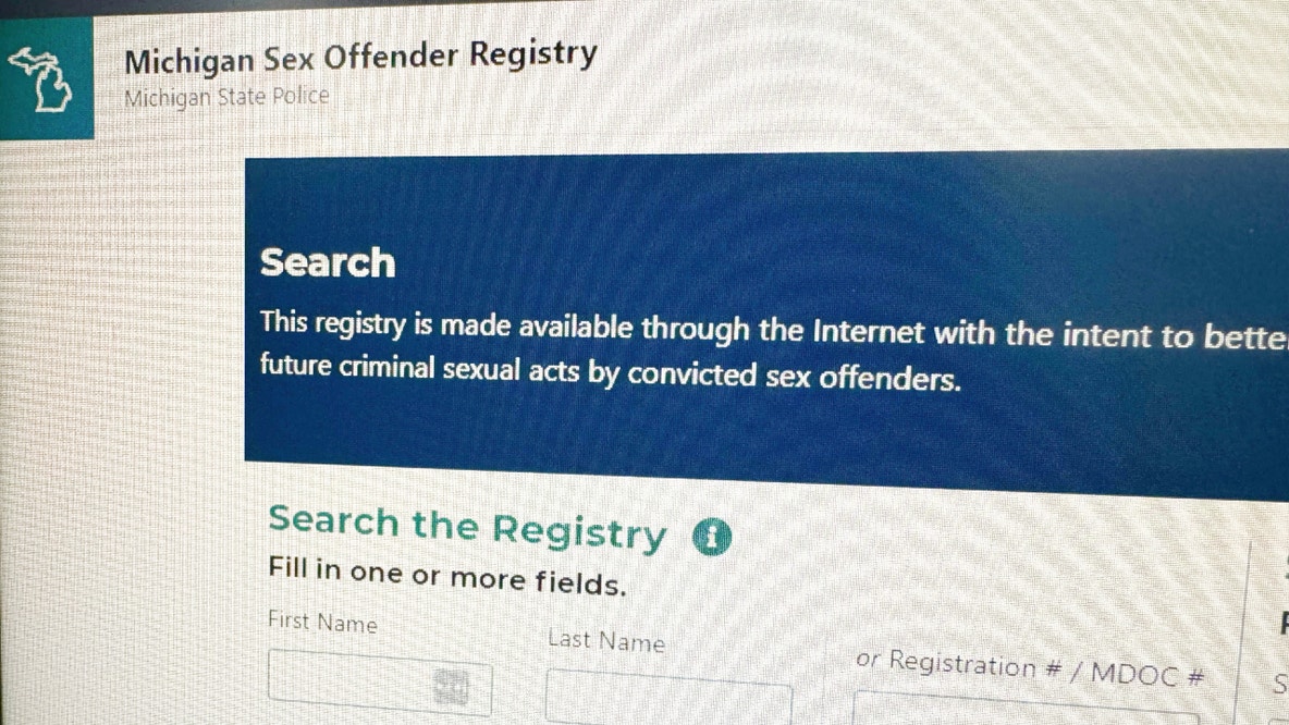 Judge responds to 20,000 names removed from the Michigan sex offender registry