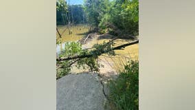 Section of Clinton River Trail washed away in Rochester after storms flood parts of city