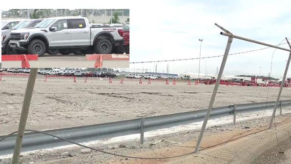 4 suspects caught at gas station after heist of Ford Raptors from Woodhaven lot