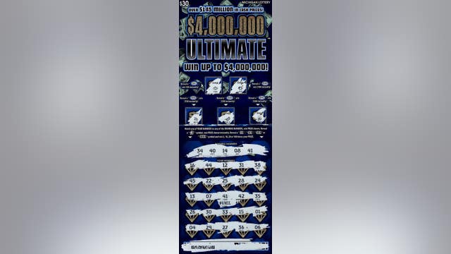 Man thought Michigan Lottery ticket scanner was broken after winning $4M on scratch-off