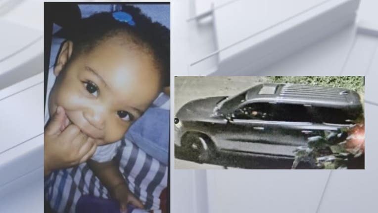 The abducted girl was taken by four Black males in a Dodge Durango. Photos: Detroit police