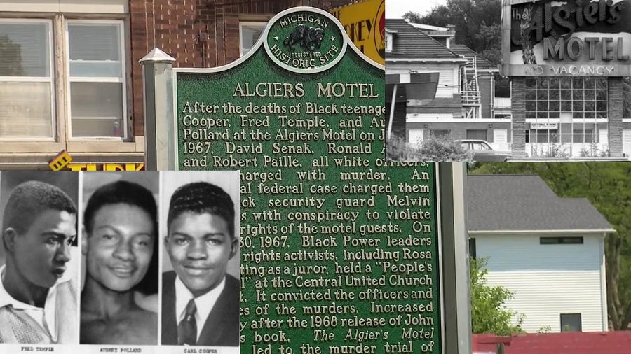 Historical marker unveiled at site of Algiers Motel, where police killed 3 black teens in 1967