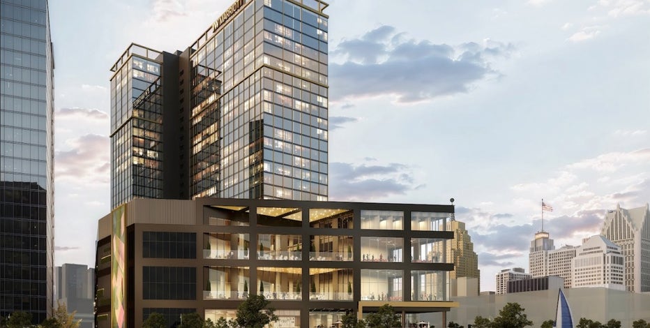 Marriott plans luxury hotel at former site of Joe Louis Arena in Detroit