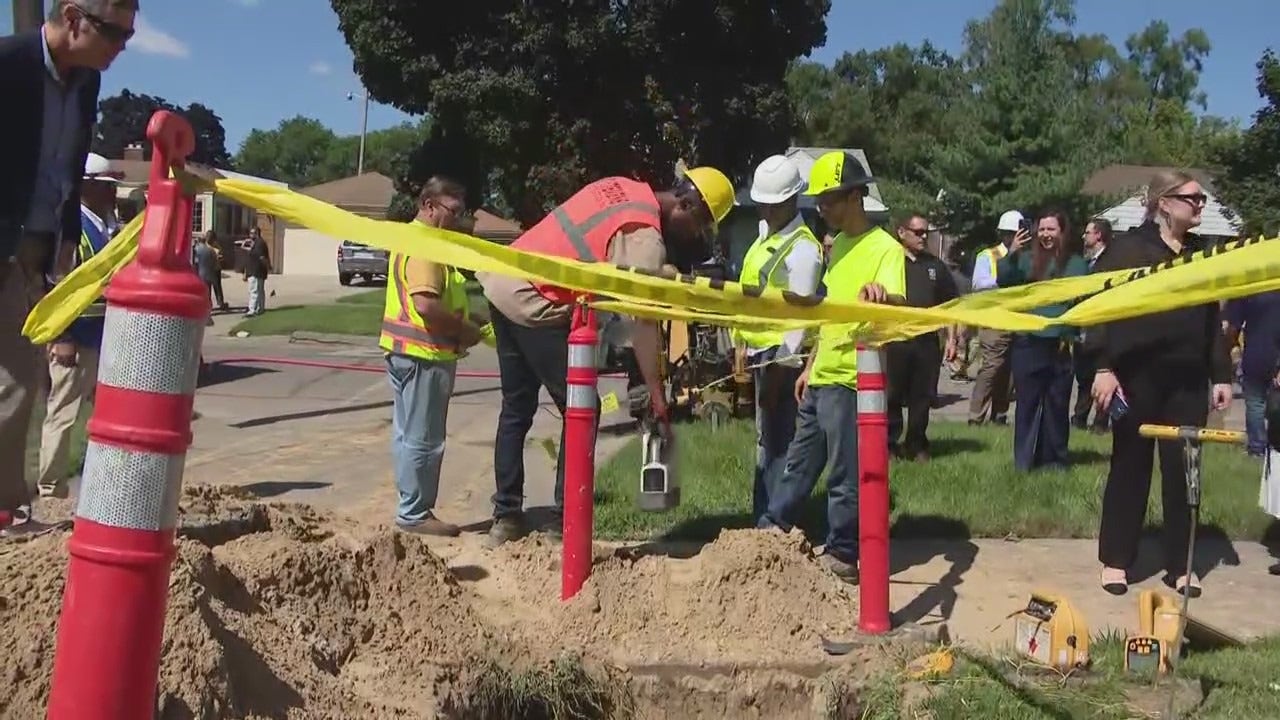 Detroit secures  million in grants to replace lead service pipes