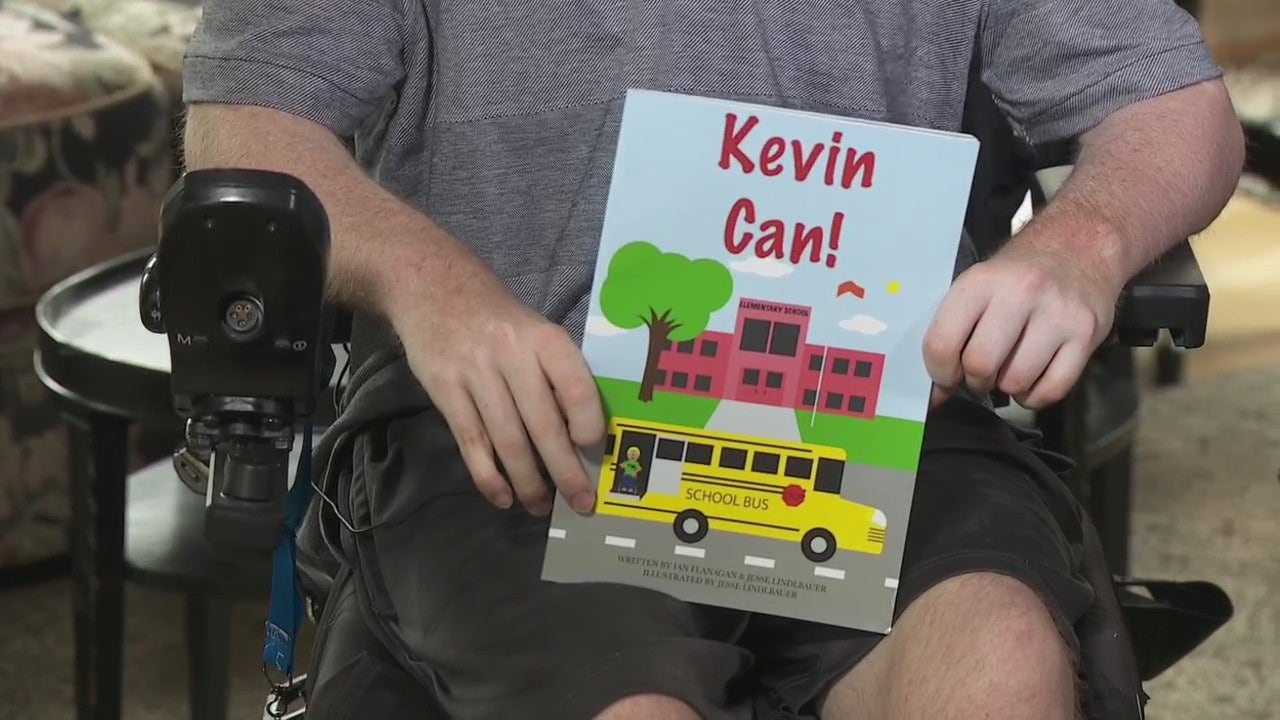 Friends from Canton create children’s book about empowering people with disabilities called “Kevin Can”