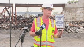 EPA begins removing materials at Clinton Township site contaminated after March explosion