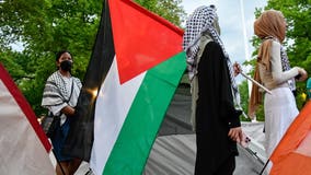 4 arrested as police break up pro-Palestinian protest at University of Michigan