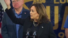 Kamala Harris, Tim Walz speak to UAW in Michigan: 'We are all in this together'