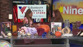 Volunteers of America visits to promote National Thrift Shop Day