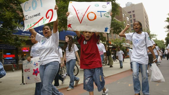 The economy is young voter's top issue in Michigan, other swing states this election