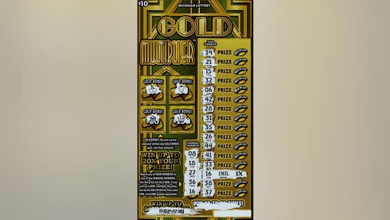 Metro Detroit man wins $1 million on Michigan Lottery scratch-off ticket