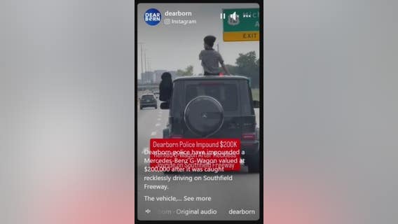 Reckless joyriding in Mercedes G Wagon ends with $200K SUV impounded by Dearborn cops