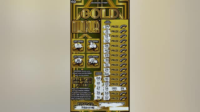 Metro Detroit man wins $1 million on Michigan Lottery scratch-off ticket