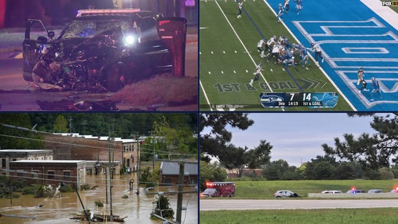 Warren police crash • Lions gear up for Monday Night Football • Hurricane Helene death toll at nearly 100
