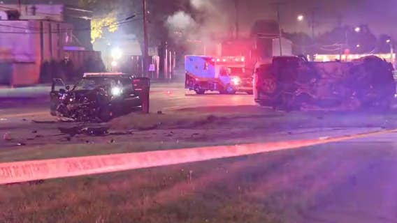 2 killed, 2 Warren officers critically injured in Schoenherr crash