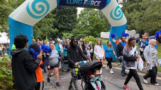 'Don’t give up': Beating lung cancer one step at a time