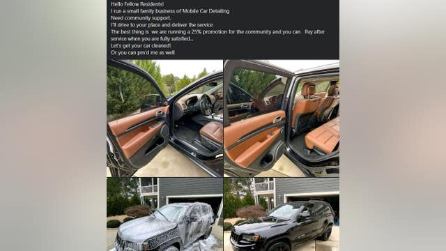 Mobile car detailing scams explode on Facebook -- How to spot them