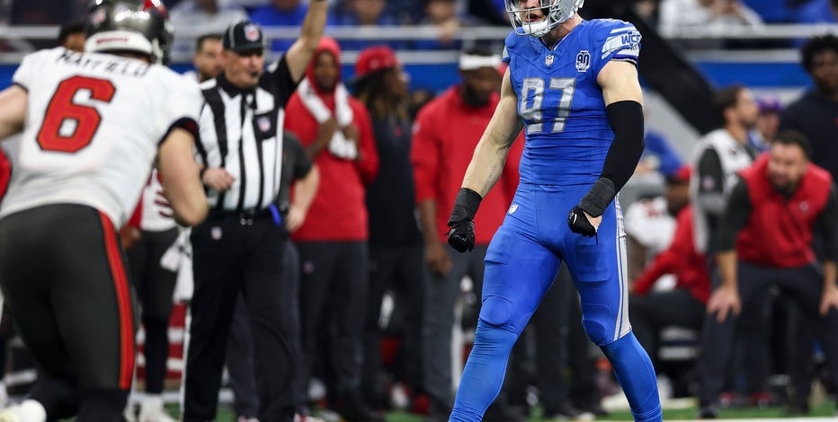 Hutchinson's 4.5 sacks not enough; Lions fall to Bucs at home