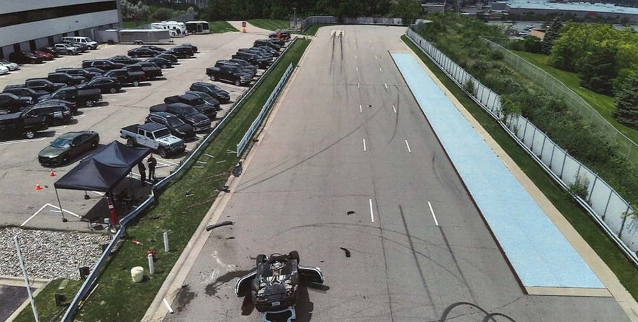 Mustang prototype crash at Auburn Hills test track left kids severely injured, lawsuit filed