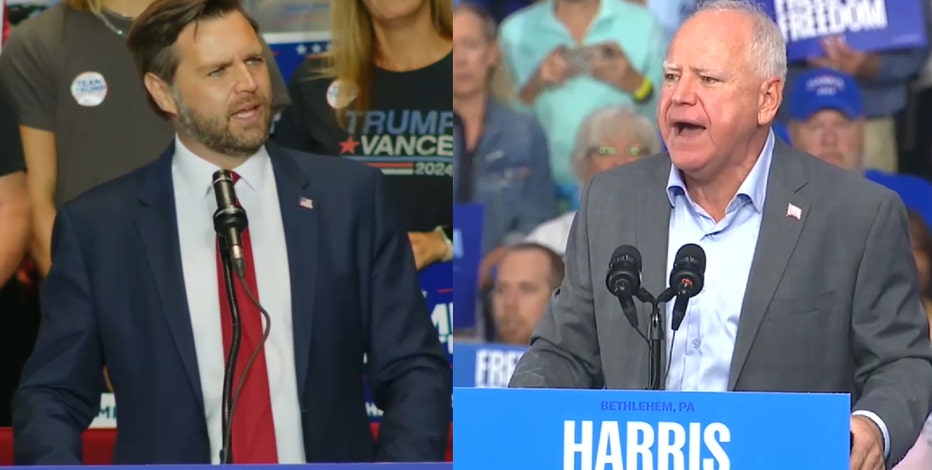 VP debate: How to watch Tim Walz vs. JD Vance matchup