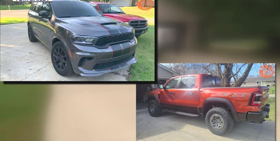 $20K reward offered after 2 high-powered Hellcat vehicles stolen from Lake Orion man