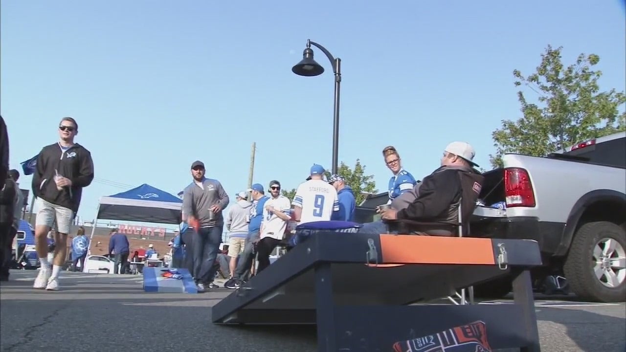 Tailgating to return for Detroit Lions game against Tennessee Titans