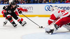 Tage Thompson scores two goals and the Sabres beat the Red Wings 5-3